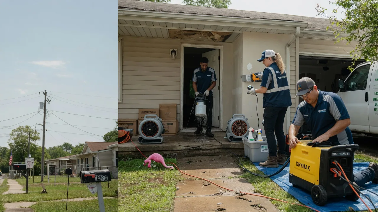 Storm Damage Water Removal in Gadsden, TN near me